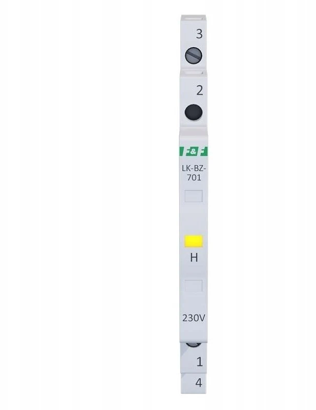 F&F LK-BZ-701Y ŽIBINTAS. 1/3S 1X LED GELTONA