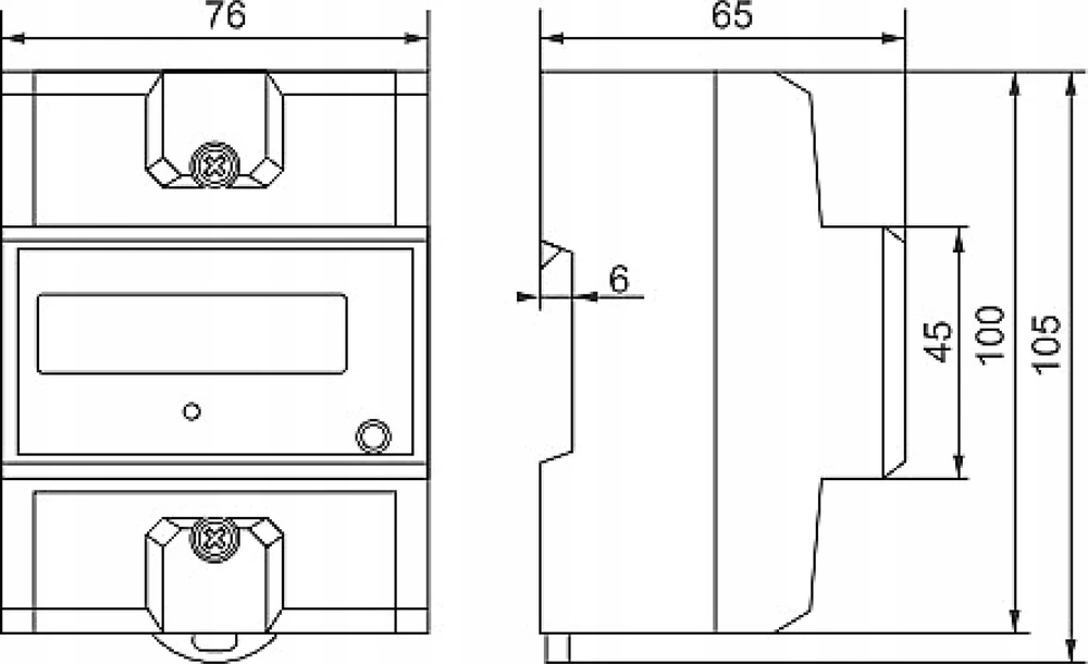 F&F ENERGIJOS SKAITIS 3F 80A ATSTATYMAS WZE-3RST