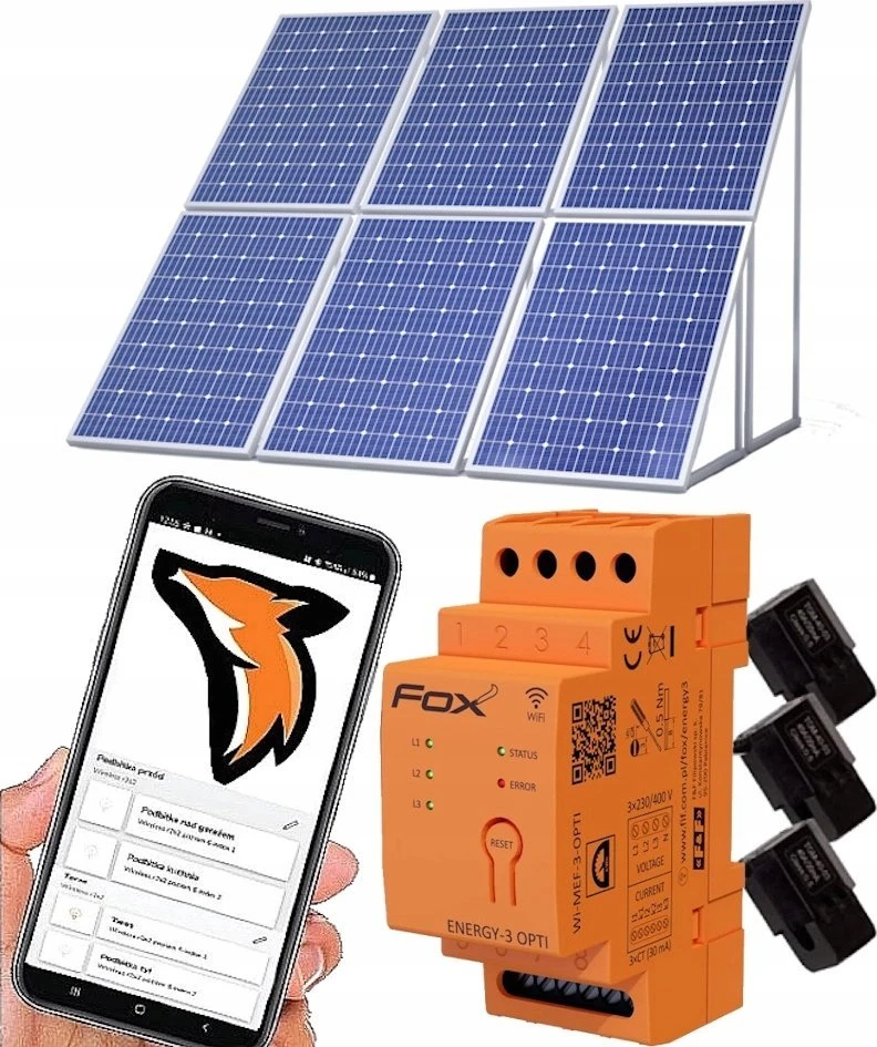 „F&F Monitorius“ trifazis energijos suvartojimo skaitiklis „Energy-3-OPTI-100 WI-MEF-3-OPTI-40“