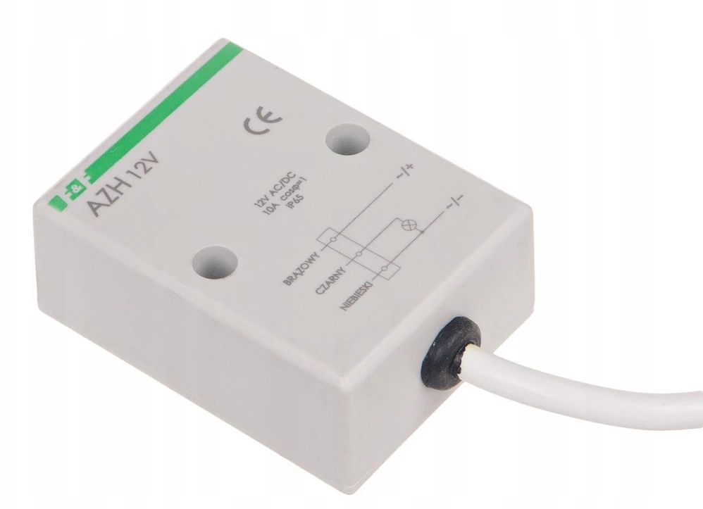 FF Automatinis prieblandos jungiklis, viršutinis montavimas, 16A 12V IP20 AZH-S-PLUS-12V