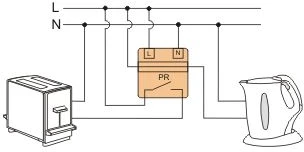 F&F PR-615-PRZ.PRIORYT.230V~ 16A 4÷30A,N/T