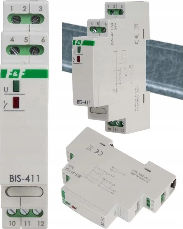 F&F RELĖ BIS-412M-24V