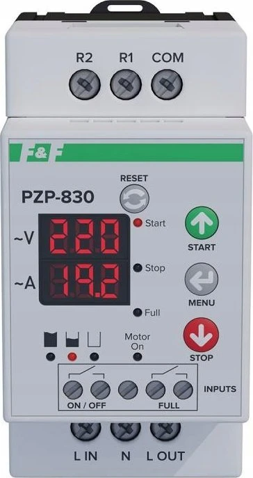 F&F SIURBLIO RELĖ PZP-830 PZP-830