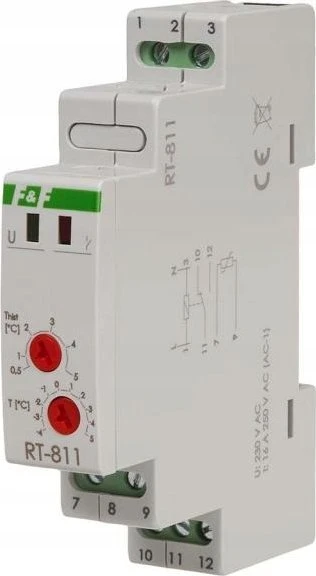 F&F RT-811 REG.TEMP. -4 DO +5ST.C I=16A