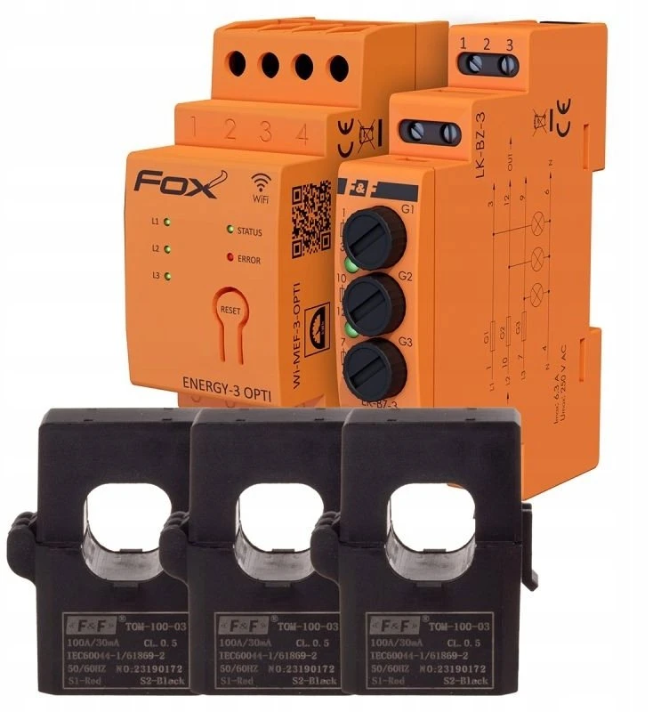 F&F WI-MEF-3-OPTI-100A WI-FI Z LEMPAS. LK-BZ-3