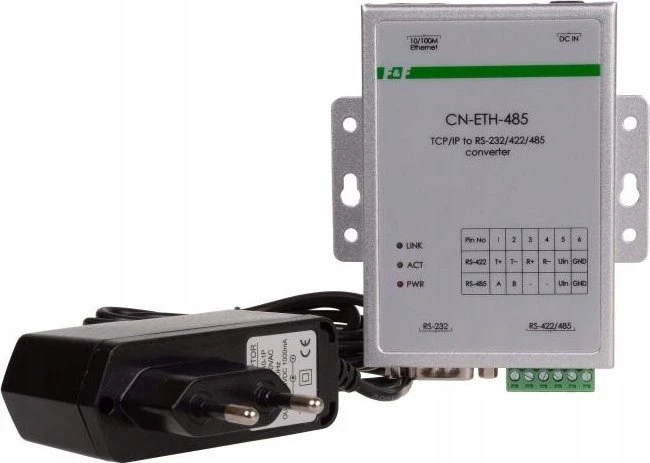 F&F RS-485-TCP/IP keitiklis MAX-CN-ETH-485