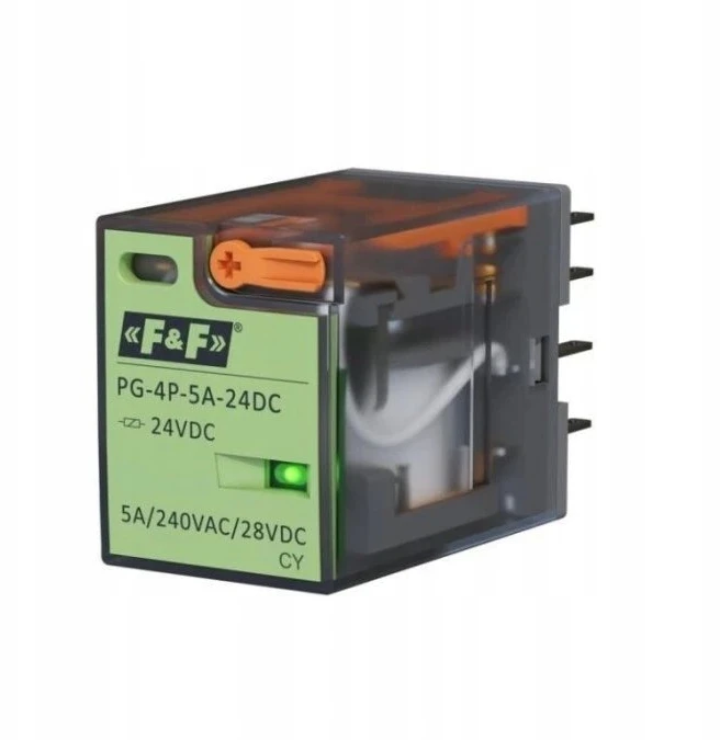 FF sąsajos relė PG-4P-5A-24DC