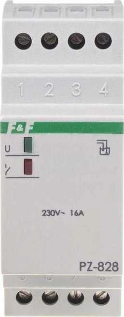 F&F Skysčio lygio valdymo relė 16A 1-100kOhm 230V AC PZ-828B