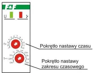 F&F Vienfunkcinė laiko relė 230V 10A - PCA-512