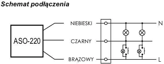 F&F Žingsnis mašina 220V 10A, paviršiaus montavimas IP65 - ASO-220