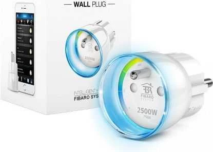 Fibaro | Sieninis kištukas | Z-Wave | Baltas