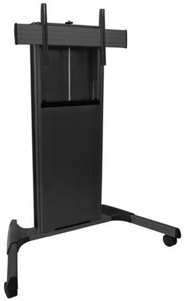 Laikiklis Fiber Mounts Chief Fusion X-Large Ultrawide Mobile TV Cart For Displays 55-100'' - Juoda - vežimėlis - televizoriui - juoda - ekrano dydis: 140-254 cm (55''-100'')