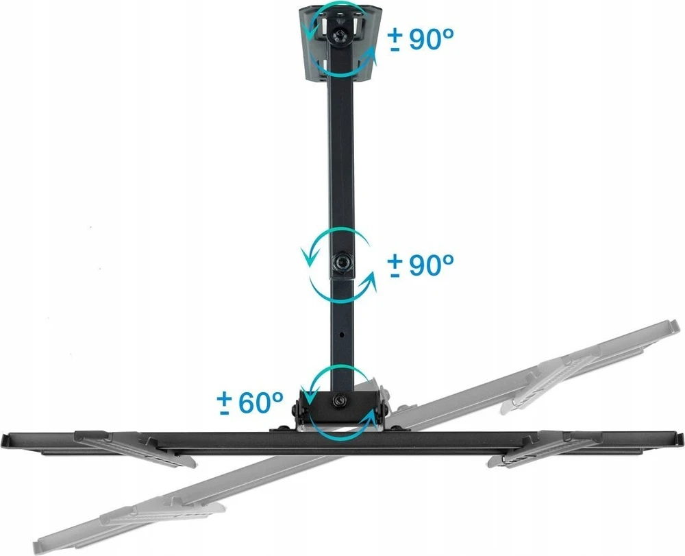 Tv Fiber Mounts FM78 pasukamas sulankstomas laikiklis