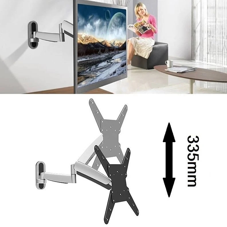 Fiber Mounts Reguliuojamas televizoriaus laikiklis šviesolaidžiams (Fine-2)