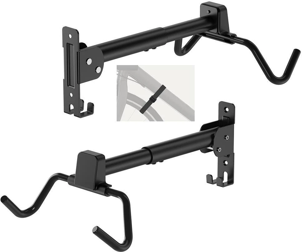 Laikiklis Fiber Mounts - Składany wieszak rowerowy na ścianę su hakiem na priedai (DNK10)