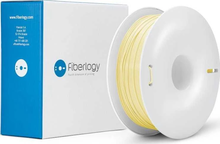 Fiberlogy Easy PLA pastelinis geltonas gijos ritinys