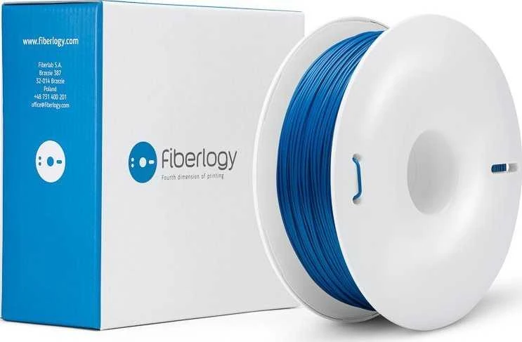 Fiberlogy Easy PLA mėlyna gija su pakuote