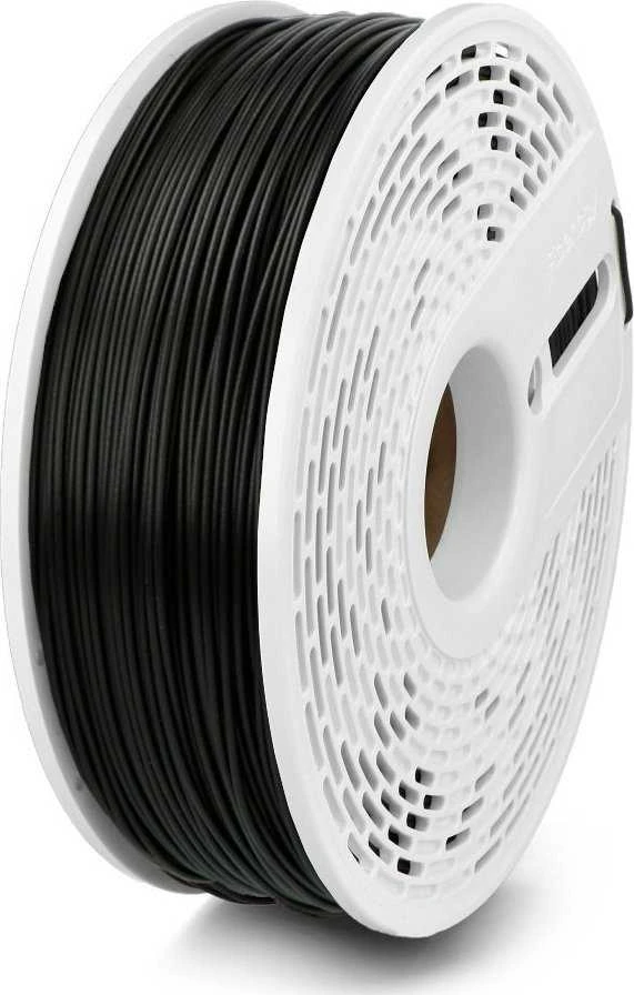 Plastikas Fiberlogy MattFlex 40D 1.75mm 0.85kg - juodas
