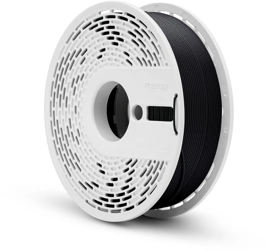 Fiberlogy PCTG+GF siūlas 1.75 mm 0.75 kg - juodas