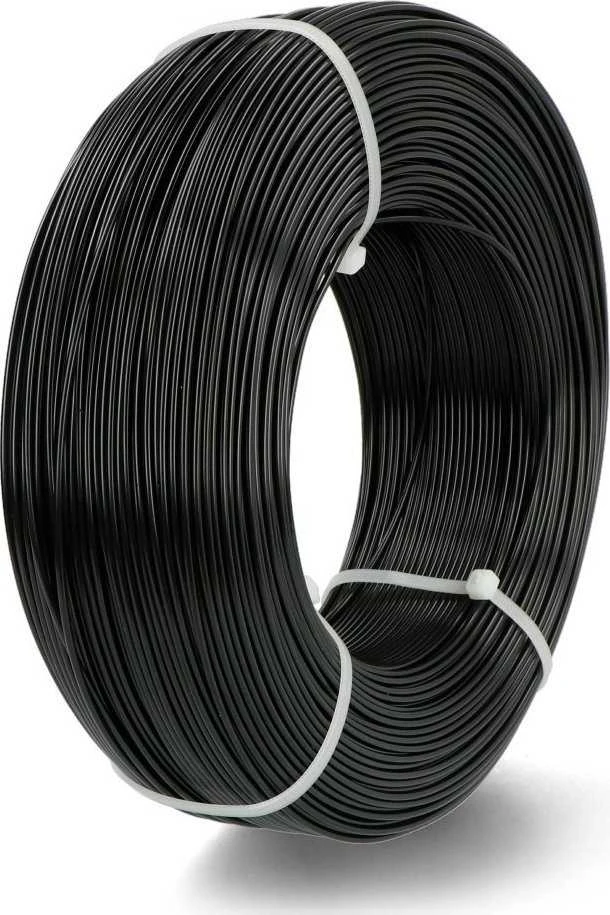 Juodas ABS 3D spausdinimo plastikas ritėje