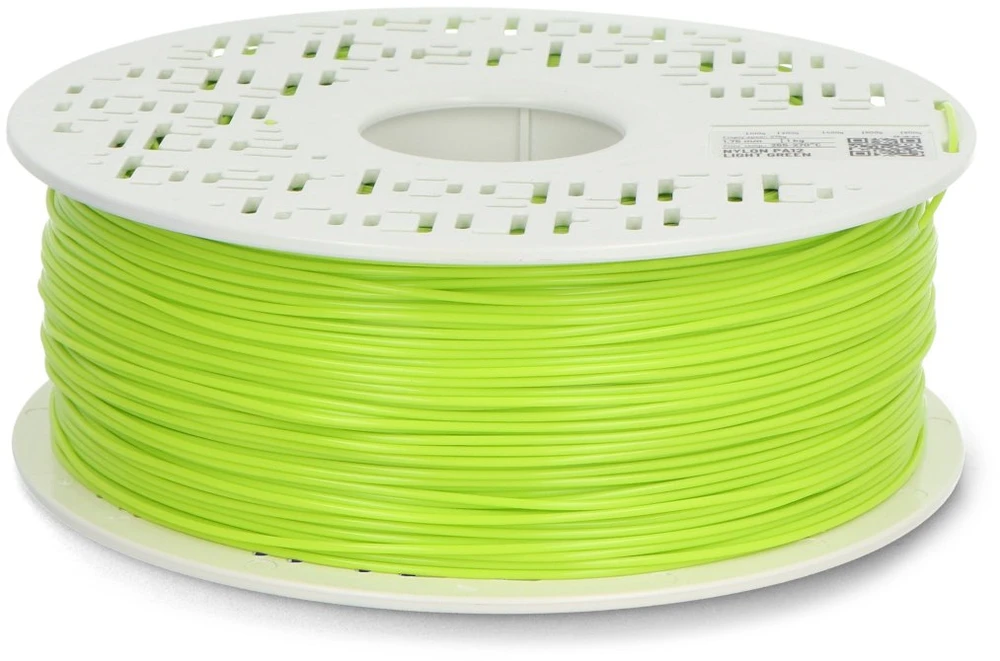 Fiberlogy Nailono PA12 filamentas 1,75 mm 1kg – šviesiai žalia} (FLA-25004)