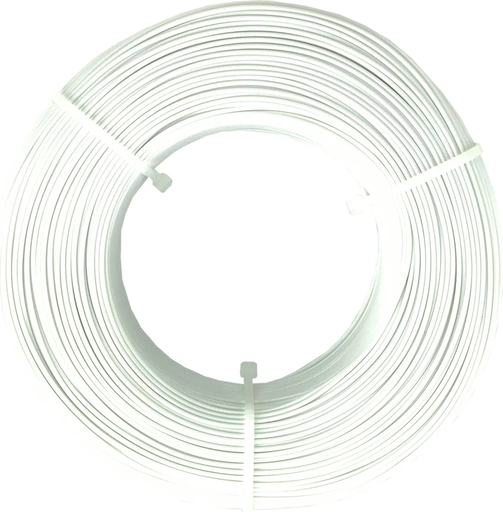 Fiberlogy PET-G baltas siūlas be ritės