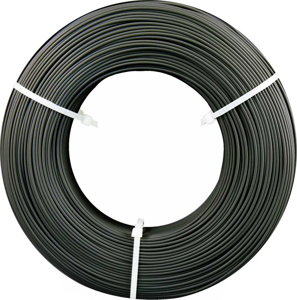 Fiberlogy Refill PET-G juodos spalvos ritė