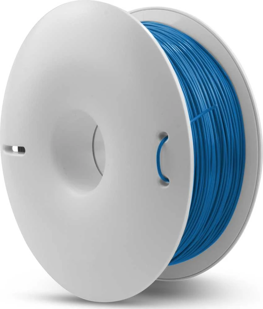 Mėlyna Fiberlogy Easy PET-G 1.75 mm ritė šoniniu kampu