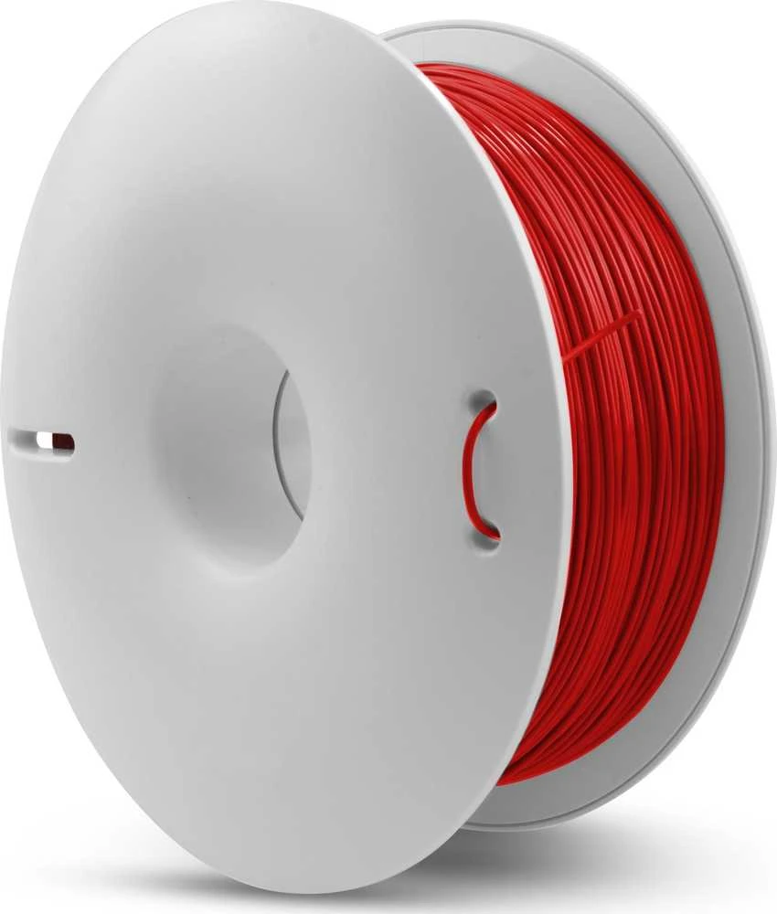 Fiberlogy Easy PET-G raudona gija ant ritės