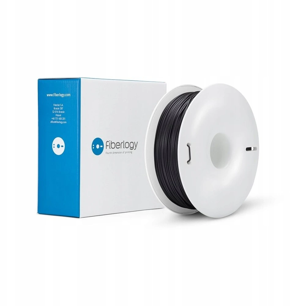Fiberlogy Filament PP 1,75mm 0,75kg - Juodas} (FLA-17031)