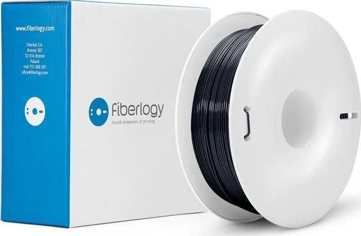 Fiberlogy ABS tamsiai pilkas 3D siūlas su pakuote