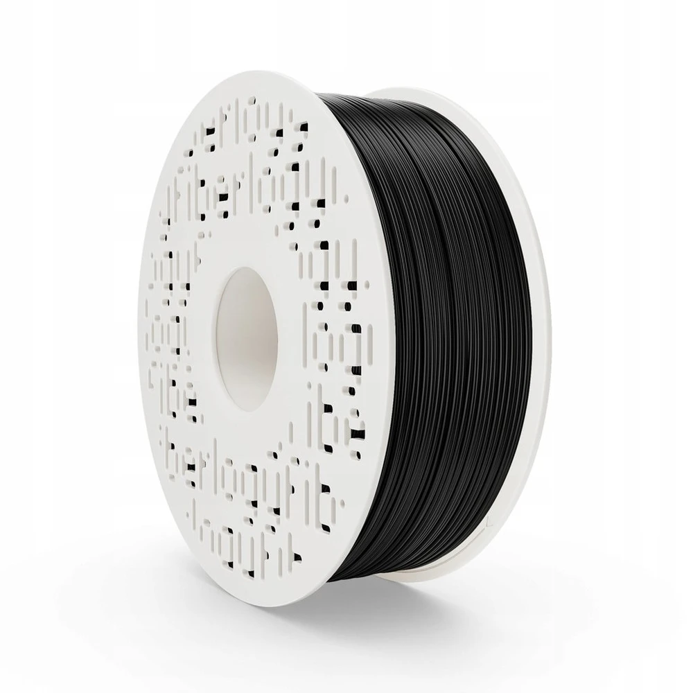 3D plastikas Fiberlogy Nylon PA12 1.75mm 1kg – Juodas