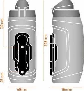 Fidlock Twist Bottle 590 geriamasis butelis