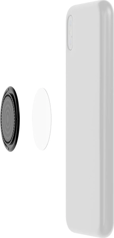 Adapteris telefonui universalus priklijuojams Fidlock VACUUM uni phone patch pusiau skaidrus