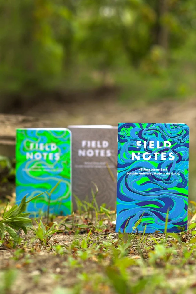 Field Notes Lauko užrašai „Ir gyva upė“ „Kratka 3 P“