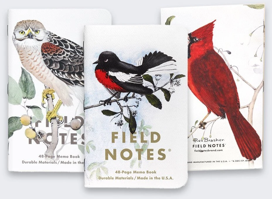 Field Notes Užrašinė Field Notes Birds and Trees of North Americ