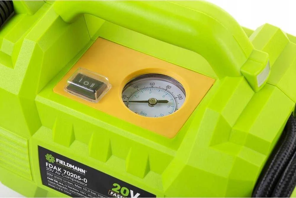 Fieldmann Akumuliatorinė vejapjovė FDAK70205-0 akumuliatoriaus kompresorius 10,3 bar