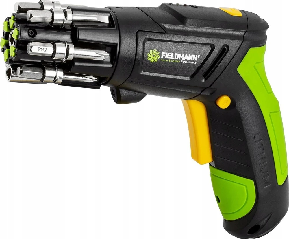Įrankių rinkinys Fieldmann Įrankių rinkinys su wkrętarką akumulatorową FDG 5018-108AR 108 vnt. + FDS 10102-A