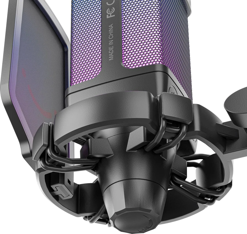 Fifine Microphone Fifine Q6 USB kondensatorinis mikrofonas, juodas