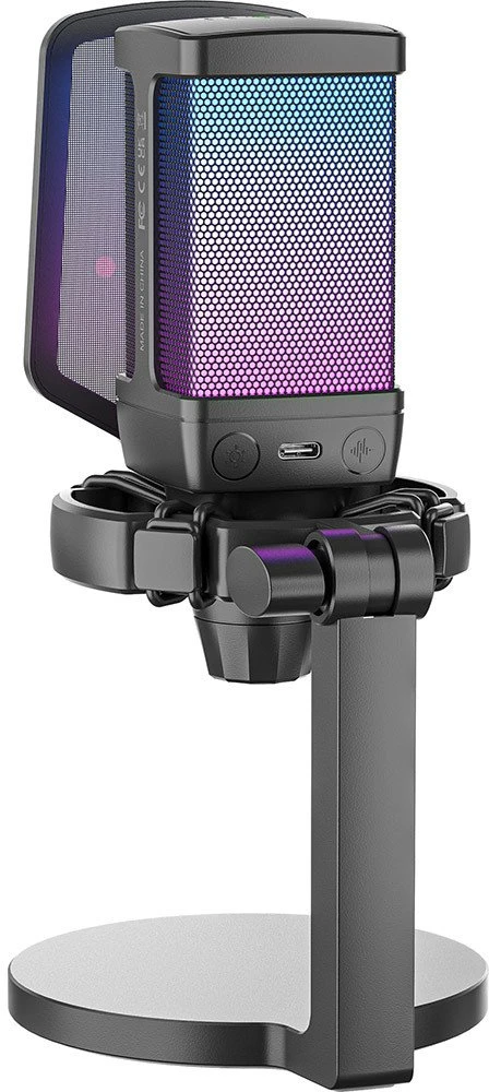 Fifine Microphone Fifine Q6 USB kondensatorinis mikrofonas, juodas