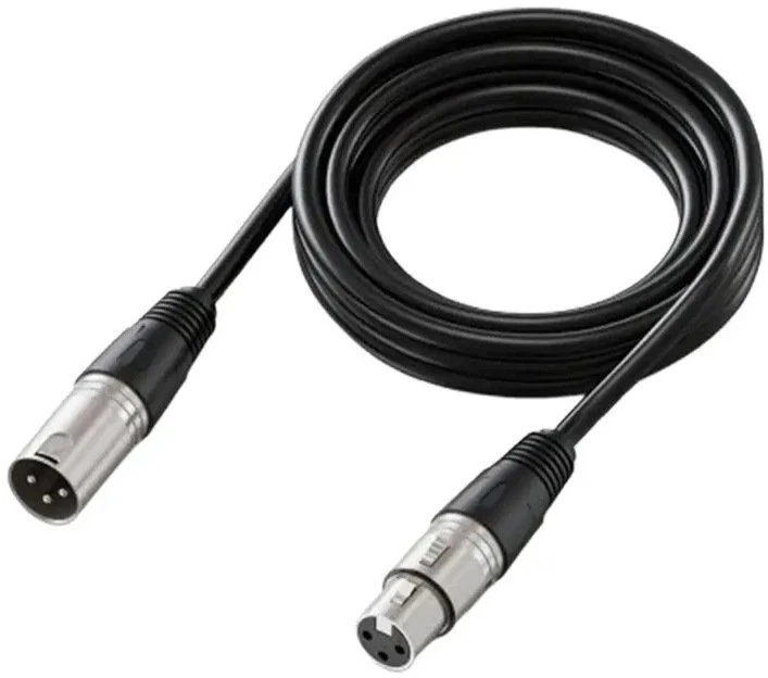 Fifine XLR kabelis 180 cm (juodas) (L9C)