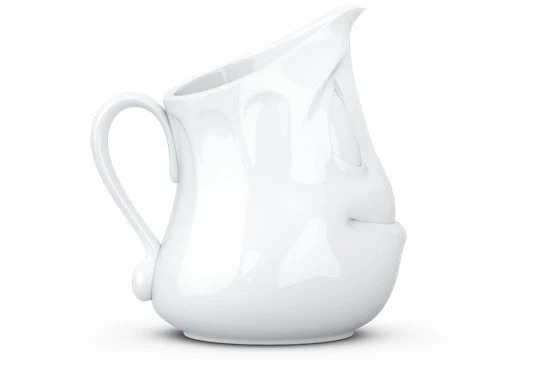 Fiftyeight Products „FIFTYEIGHT“ ąsotis 350 ml – juokingai baltas