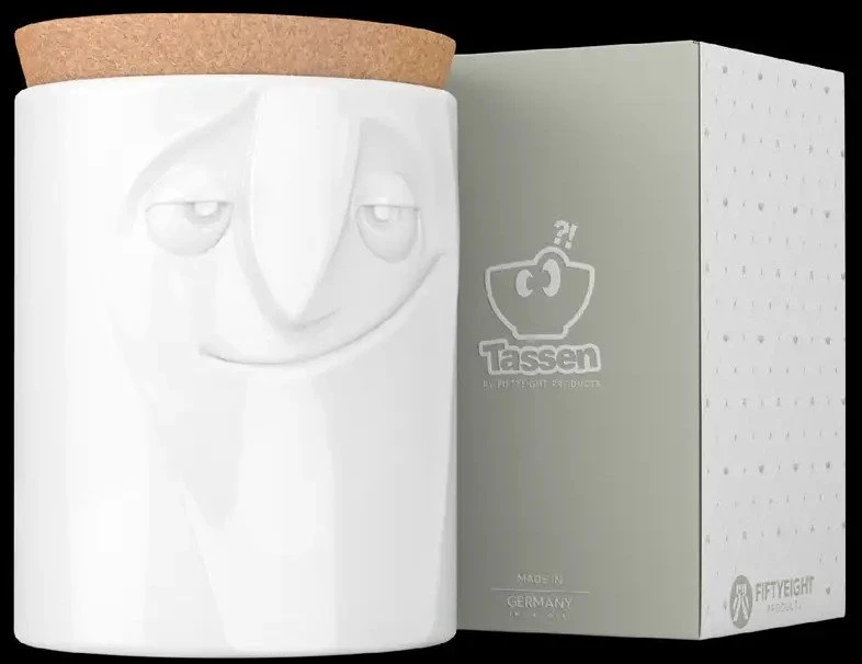 Fiftyeight Products „FIFTYEIGHT“ laikymo indas, 1700 ml, žavingai baltas