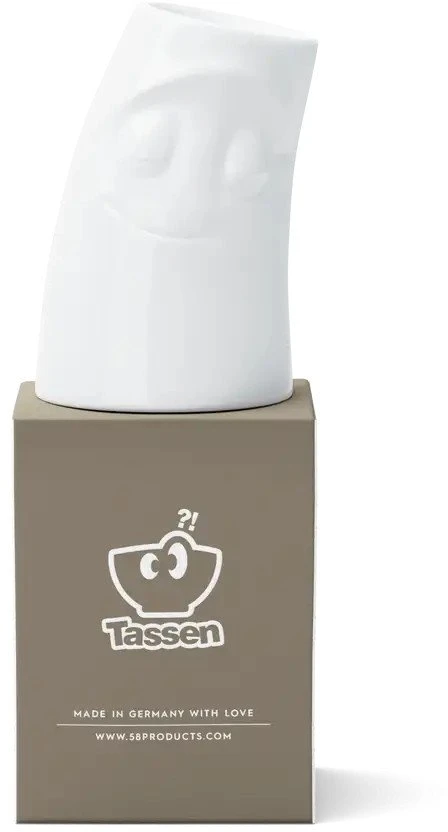 Fiftyeight Products FIFTYEIGHT Kerzenschmusie VERSCHMUST didelis žvakių laikiklis baltas