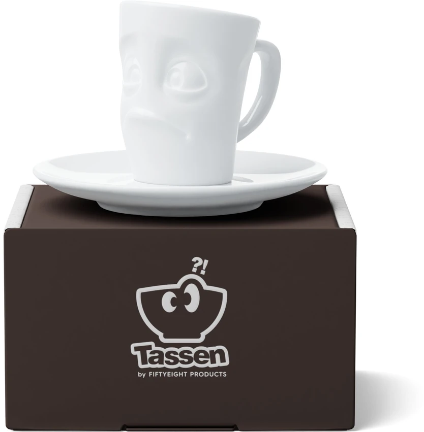 FiftyEight Fiftyeight T_02_13_01 miseczka Baltas Espresso 1 vnt.