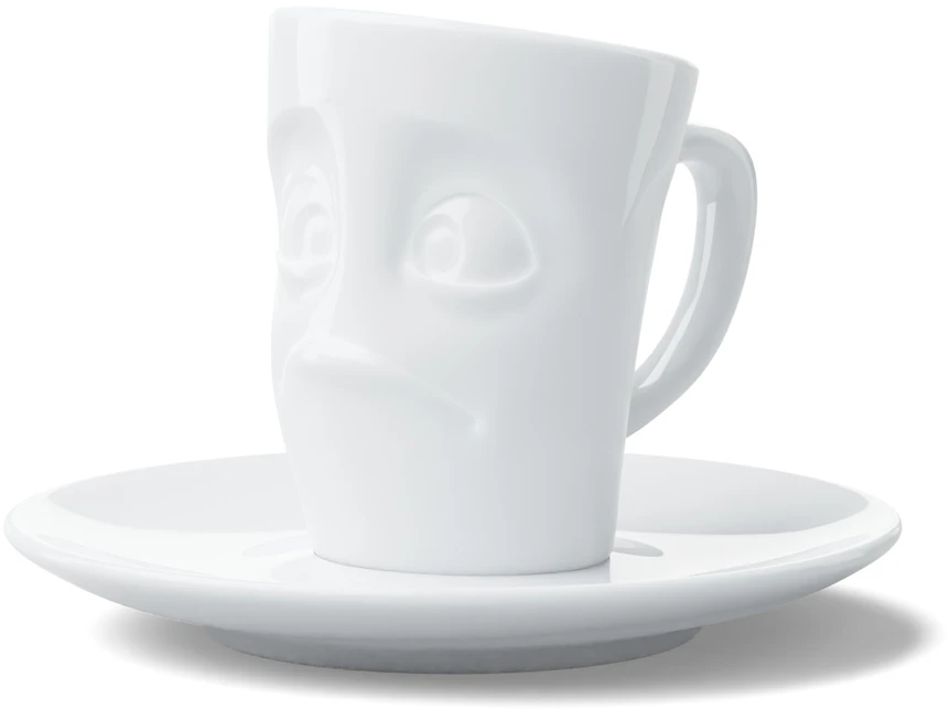 FiftyEight Fiftyeight T_02_13_01 miseczka Baltas Espresso 1 vnt.