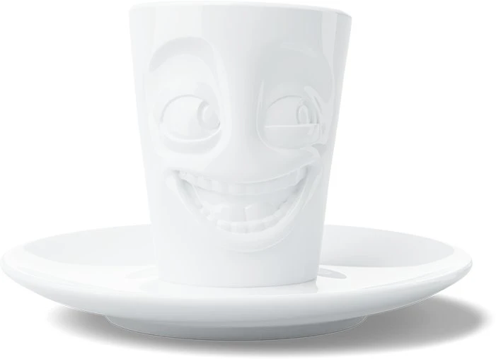 FiftyEight Fiftyeight T_02_16_01 miseczka Baltas Espresso 1 vnt.