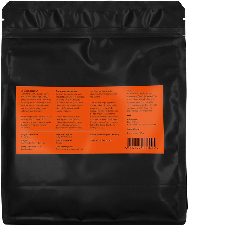 Figa Coffee - Cascara Kolumbia Finca Guacanas 200g