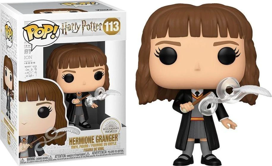 FUNKO POP! Vinilinė figūrėlė: Haris Poteris: Hermionos figūrėlė su plunksna aprašymas - Prekės nuotrauka