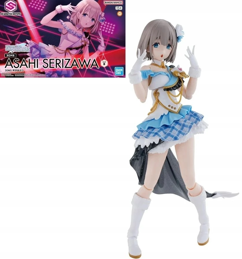 Gunpla Bandai 30MS Asahi Serizawa Shiny Colors plastikinis modelis